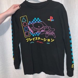 playstation long sleeve t shirt